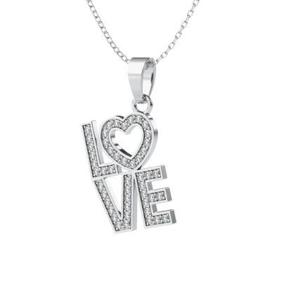 LOVE Pırlanta Kolye